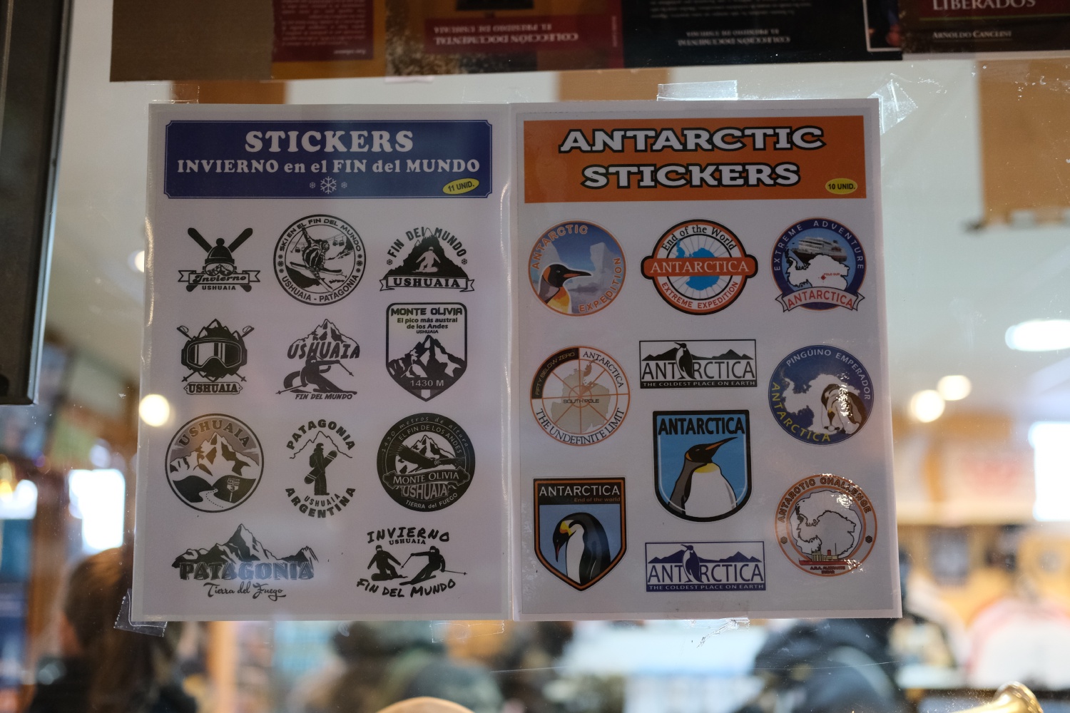 Hmm since we can't really buy things from our travels (uhh we live with just two luggages each), maybe stickers would be a compromise?