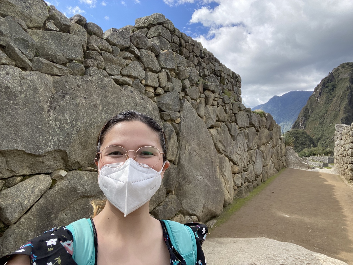 I'm just really happy to be here, we played Civ 6 so much, and being here makes me feel closer to the Incan civilization