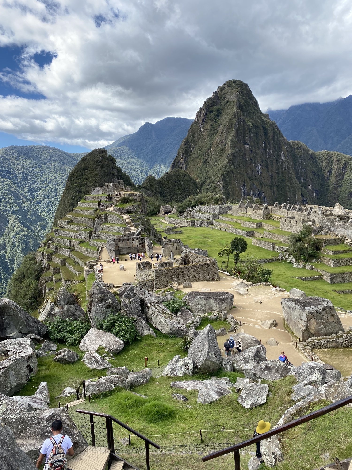Another view of the other side of Machu Picchu