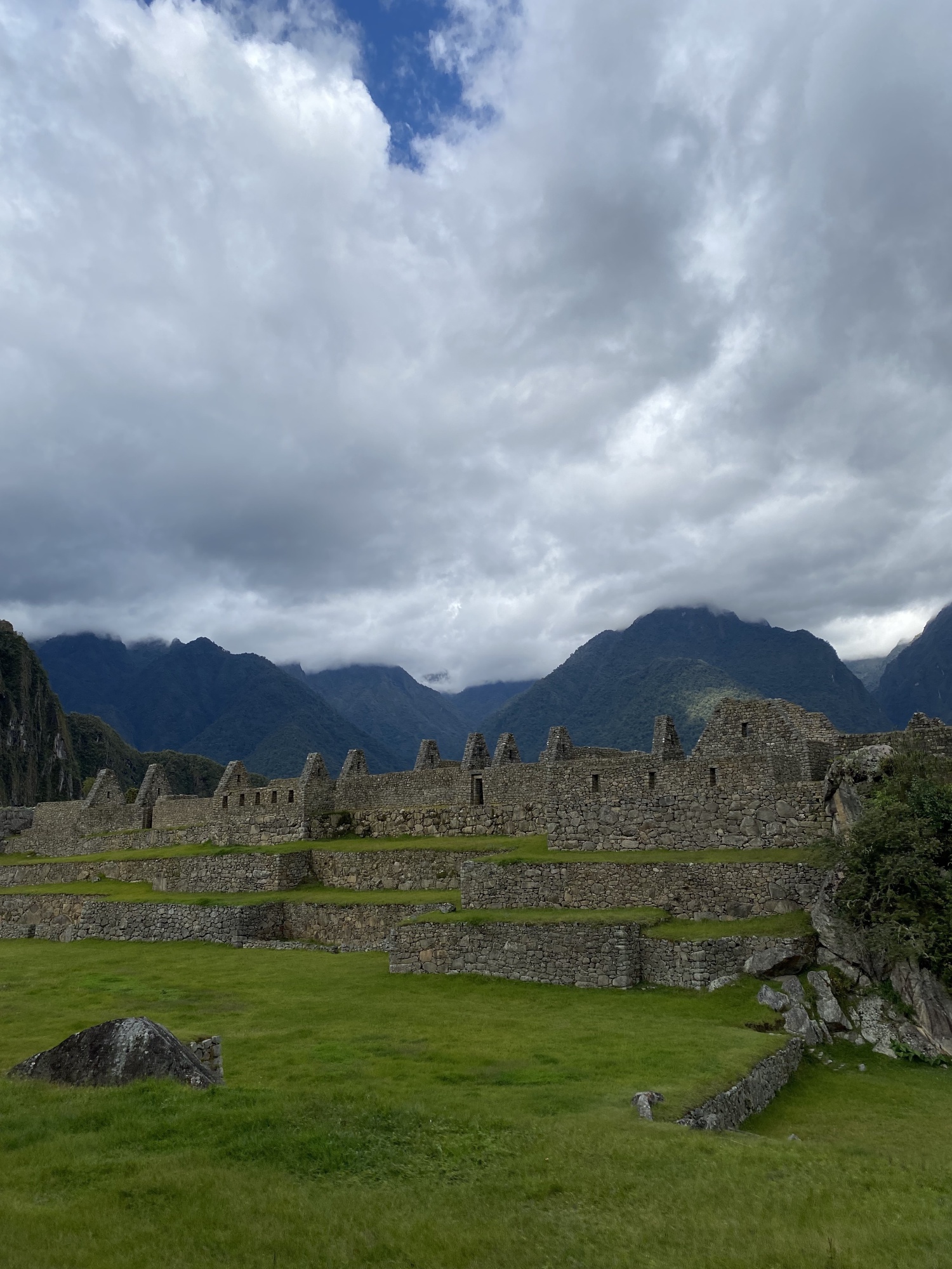 Imagine living here undisturbed, then the Spaniards are conquering Peru... So Machu Picchu decided to leave this place to protect it...