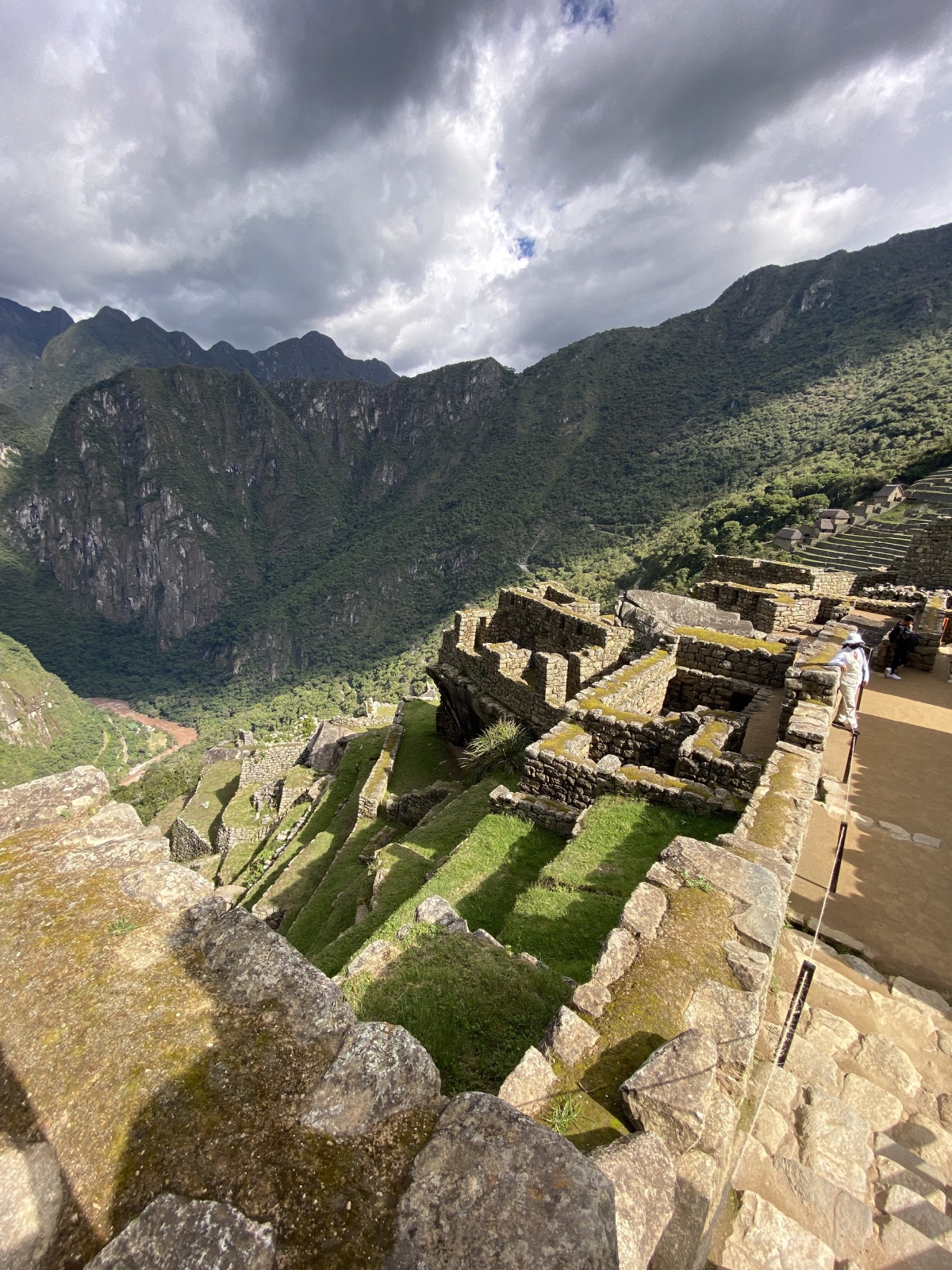 View from above of the Agricultural center