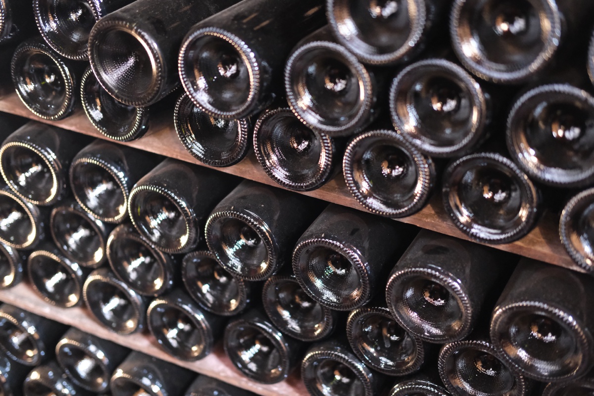 These are the wines that were aged in oak barrels first, then transferred to bottles...