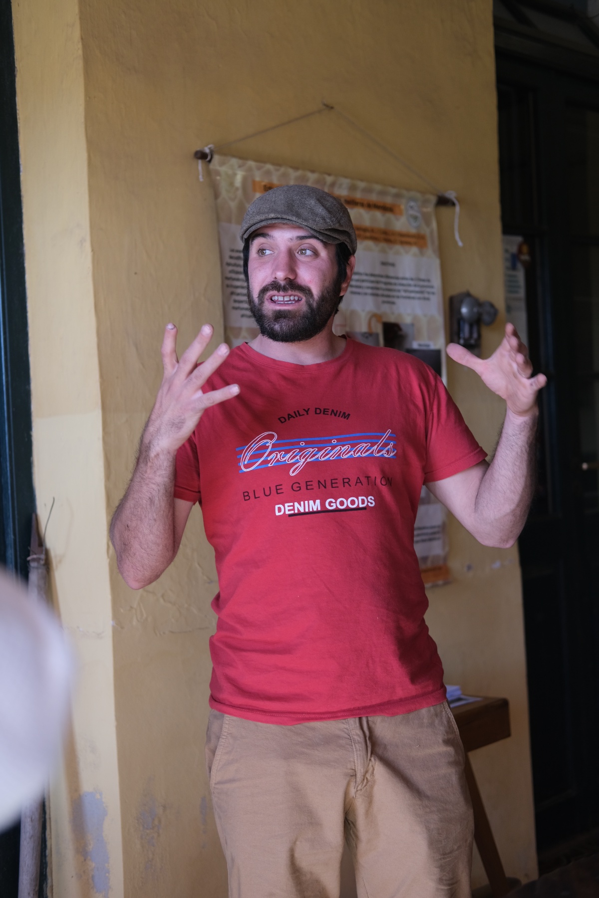 We learned a lot about winemaking from Marcos!