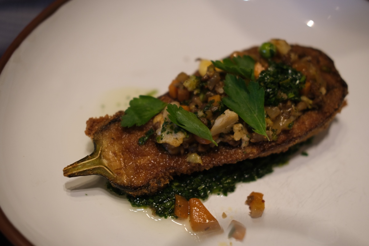 Berenjena Crocante (crispy eggplant)