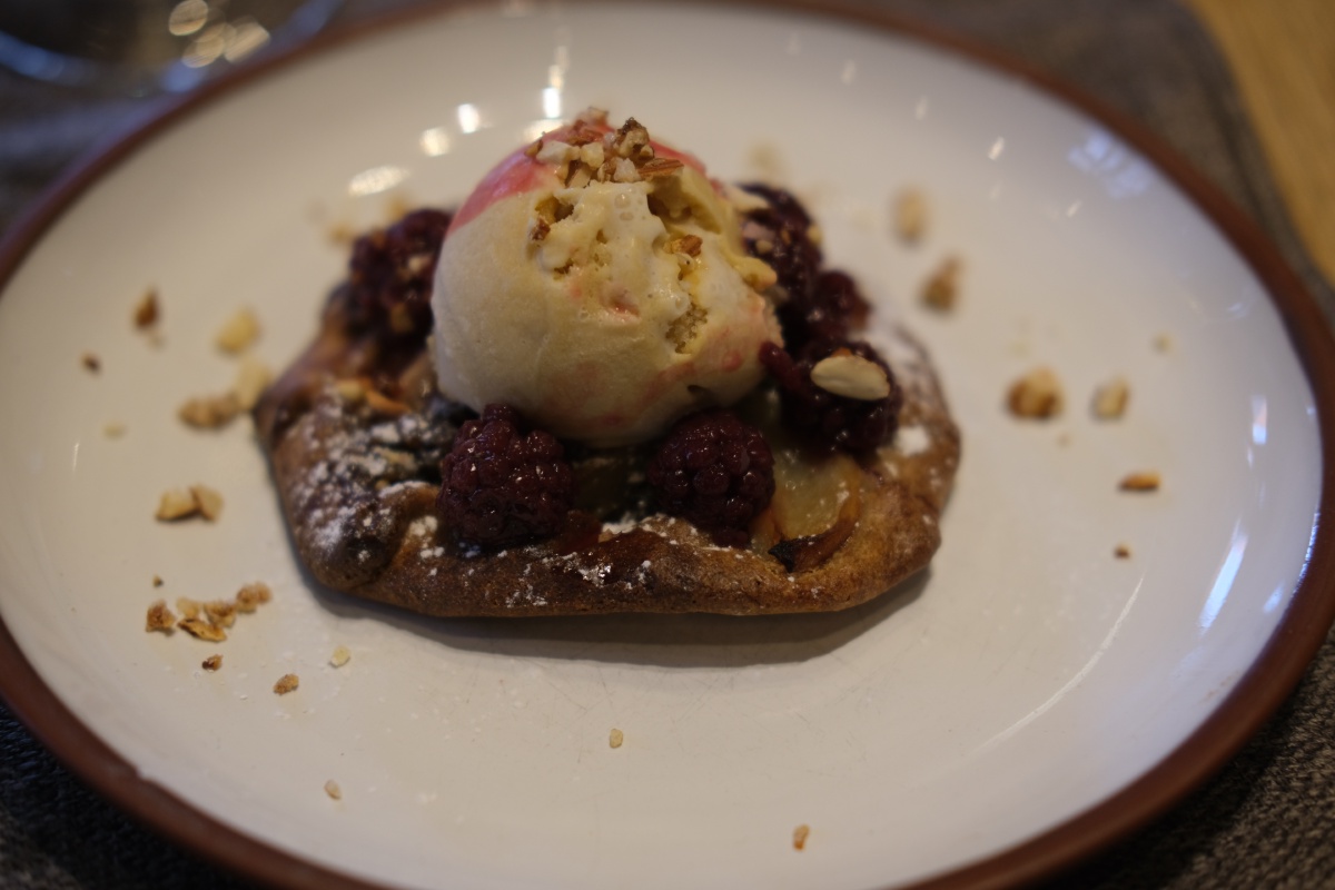 And my  Galette de Fruta to finish off that 2 hour lunch! THE BEST MEAL EVER!