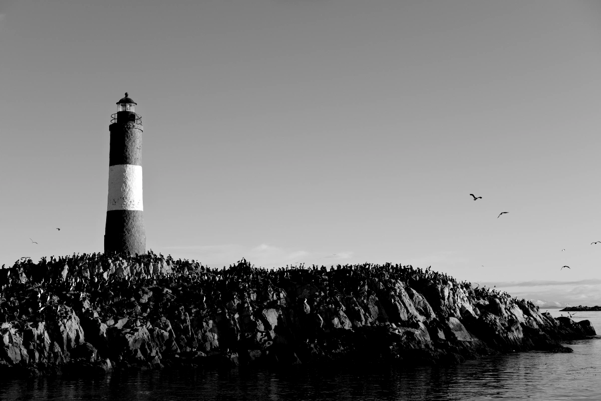 Apparently, this is often mistaken as the inspiration for Jules Verne's novel -- Lighthouse at the End of the World