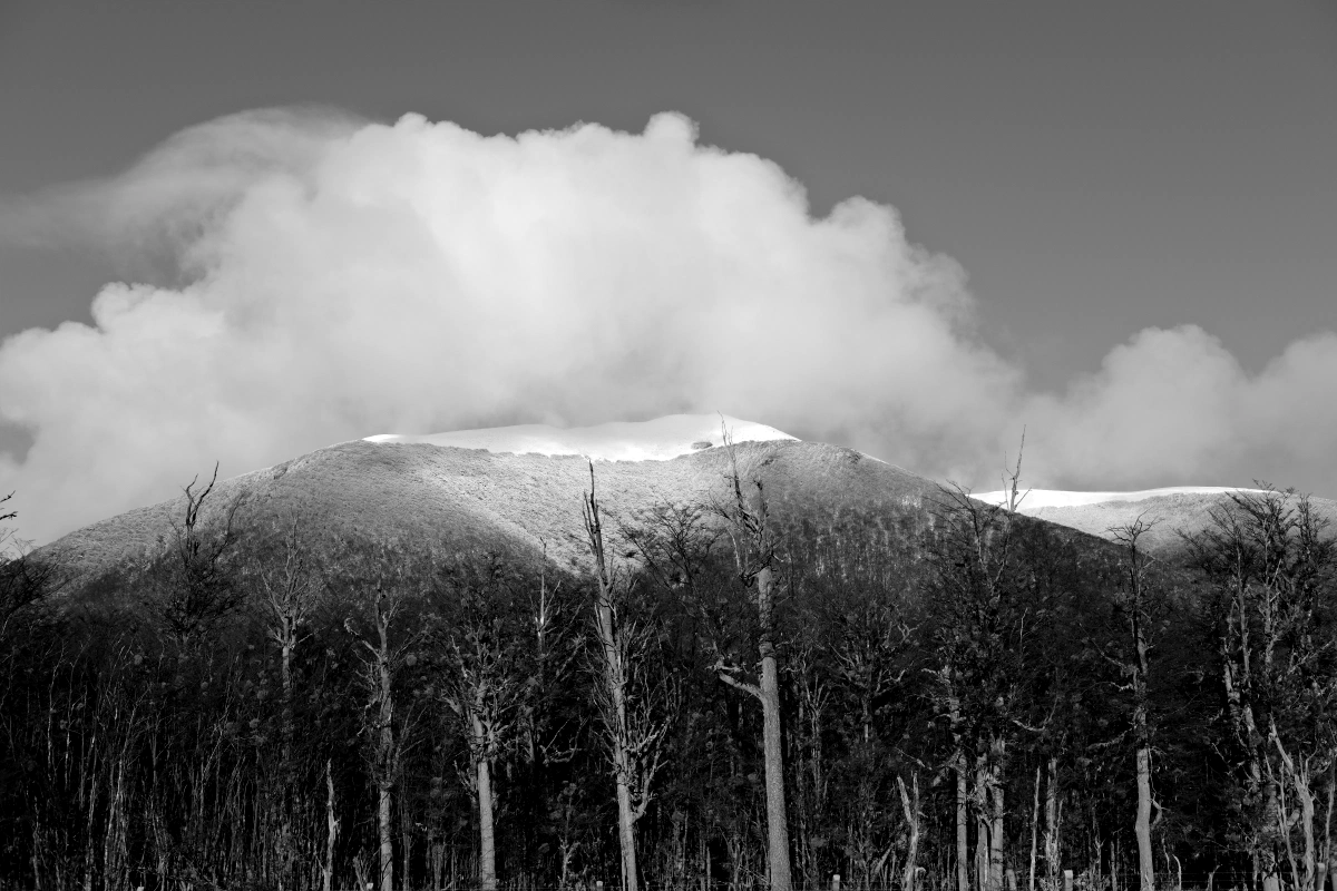 I am really just in awe with mountains and snow and clouds