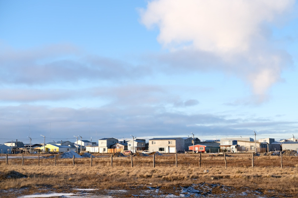 Patagonia is SO VAST. Seeing developments like this one here is a welcome sight after fields of grass and snow