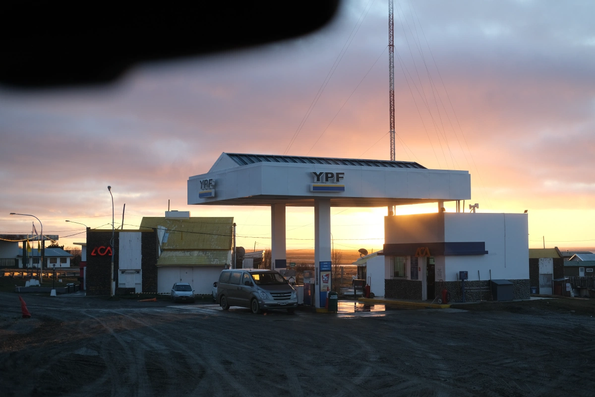 What's in San Sebastian? A gas station!