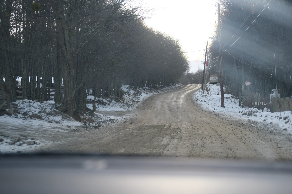 Away from the town proper, the roads were just dirt roads