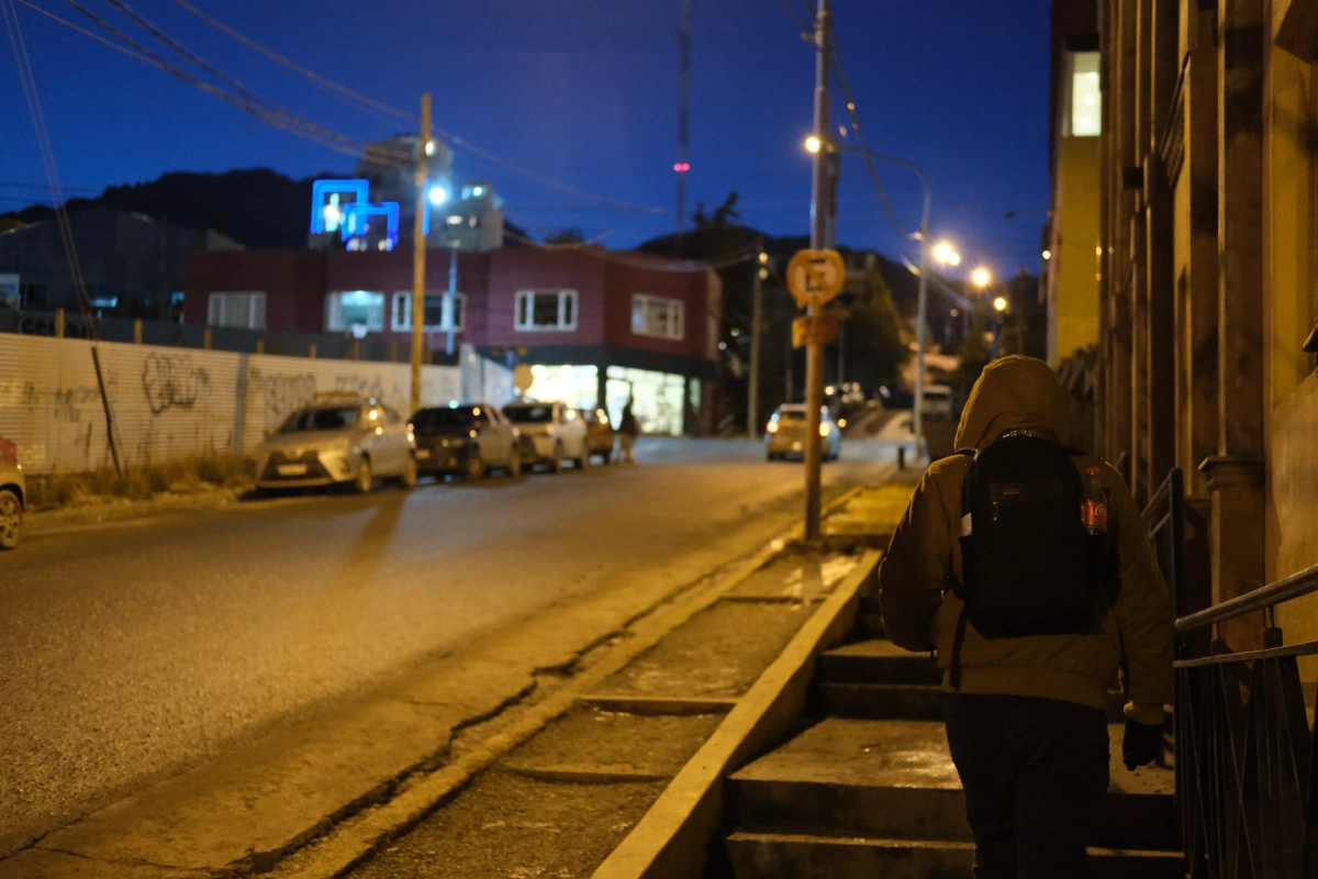 At night, it was really freezing!