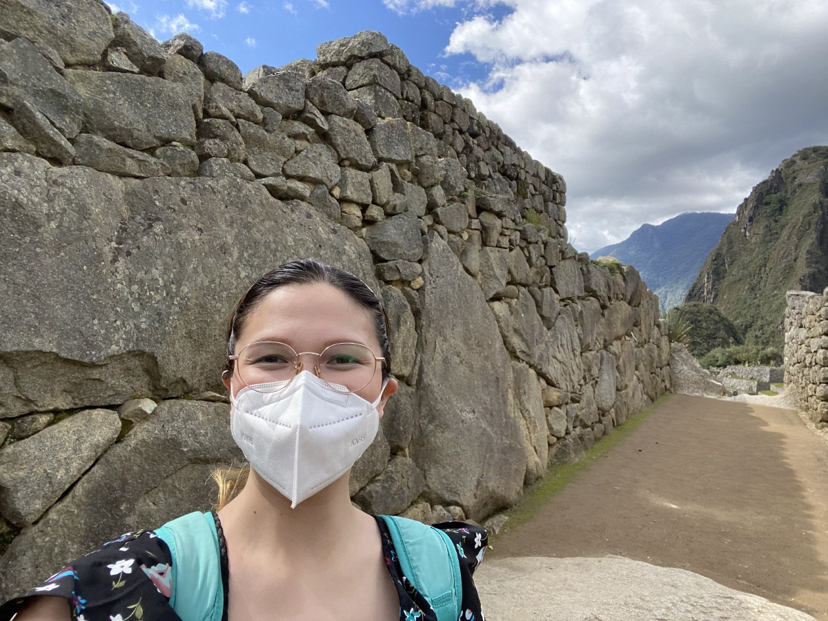 I'm just really happy to be here, we played Civ 6 so much, and being here makes me feel closer to the Incan civilization