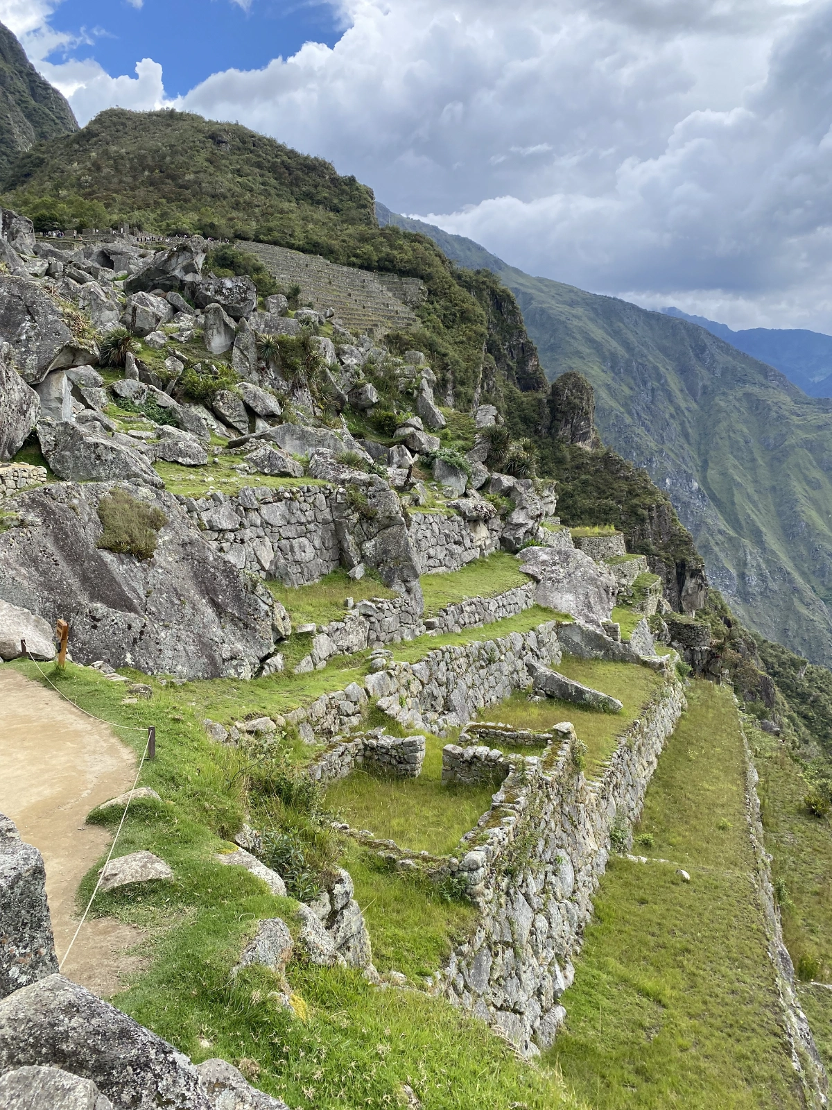 These ruins have seen great, sacred people...