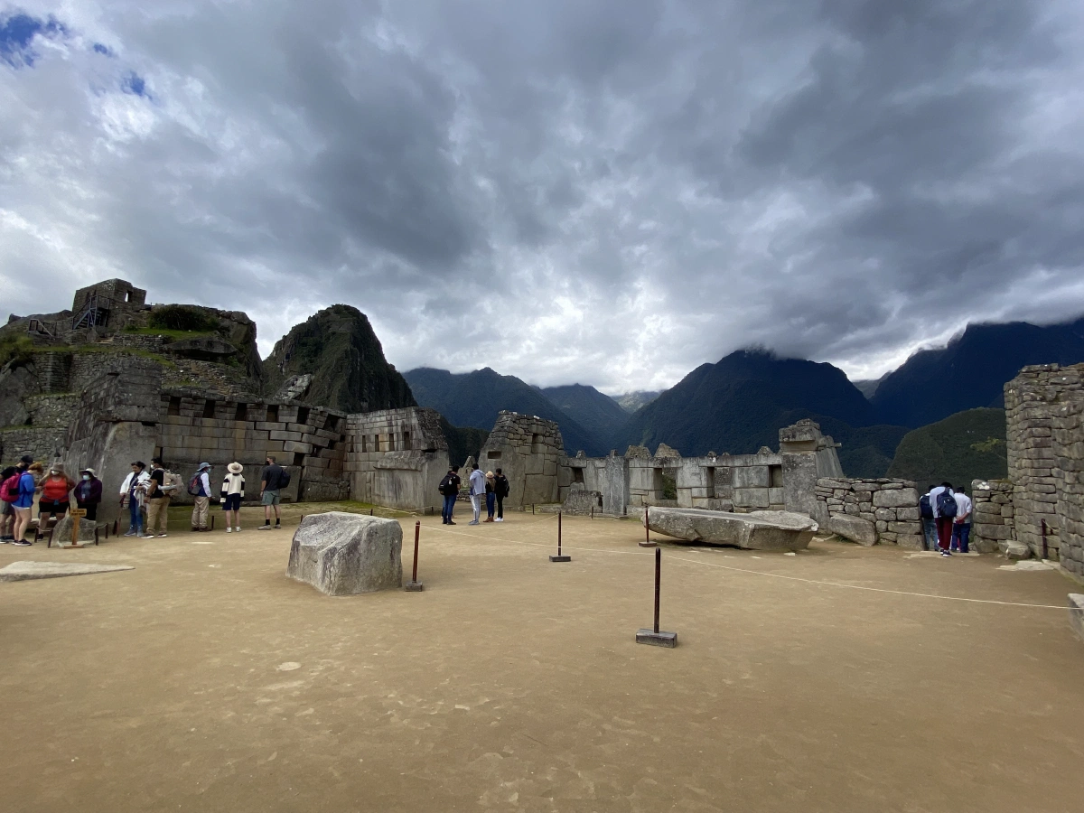 The Sacred Plaza...