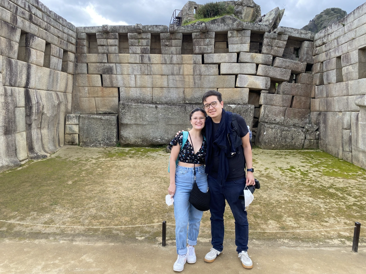 Photo with the Principal Temple
