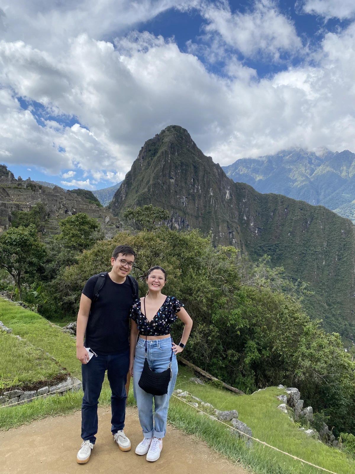 Feeling so much better after seeing the whole of Machu Picchu, maybe this place really recharges your energy...