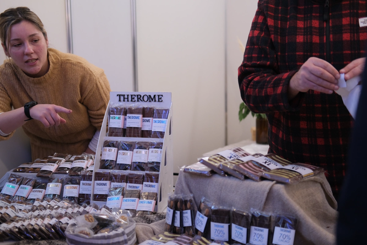 We got chocolates from them, all locally sourced and handmade!