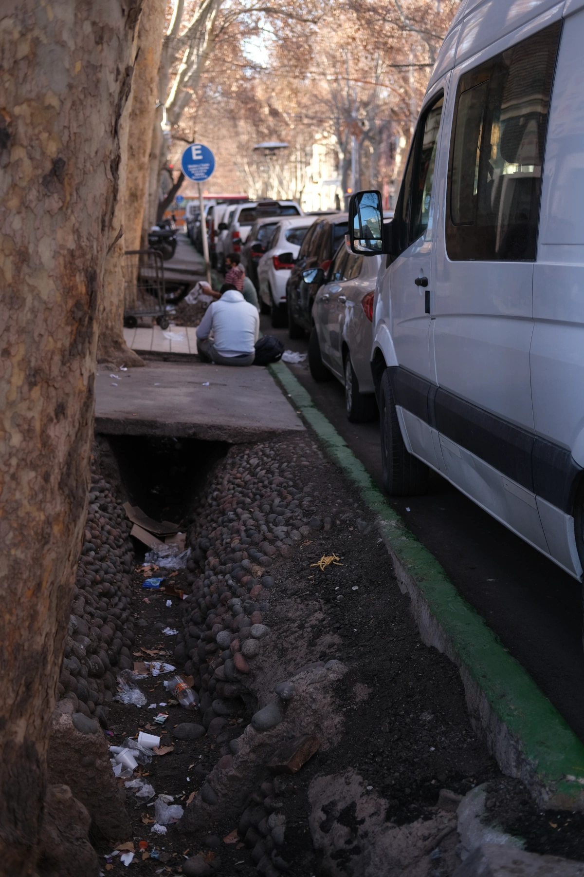We thought this was for sewage... But no, apparently it's fow water to flow throughout the city...