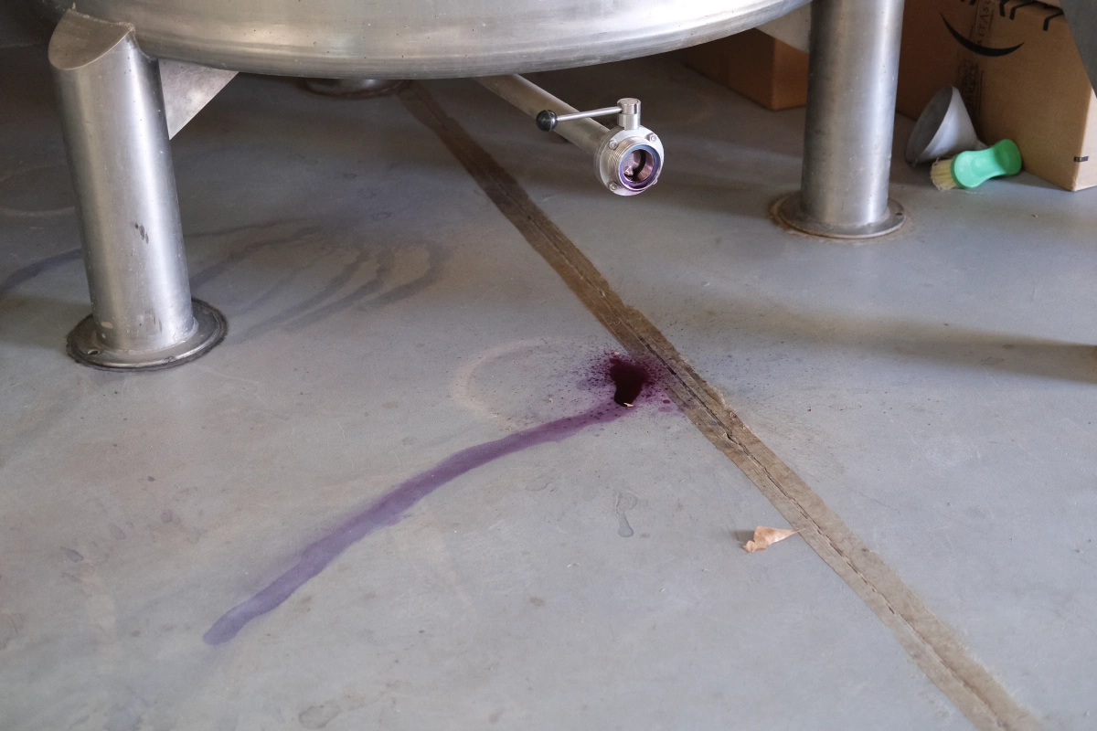 It's a small winery, only making 10,000 bottles in a year...