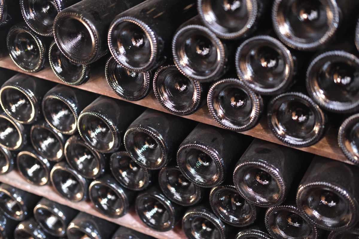 These are the wines that were aged in oak barrels first, then transferred to bottles...