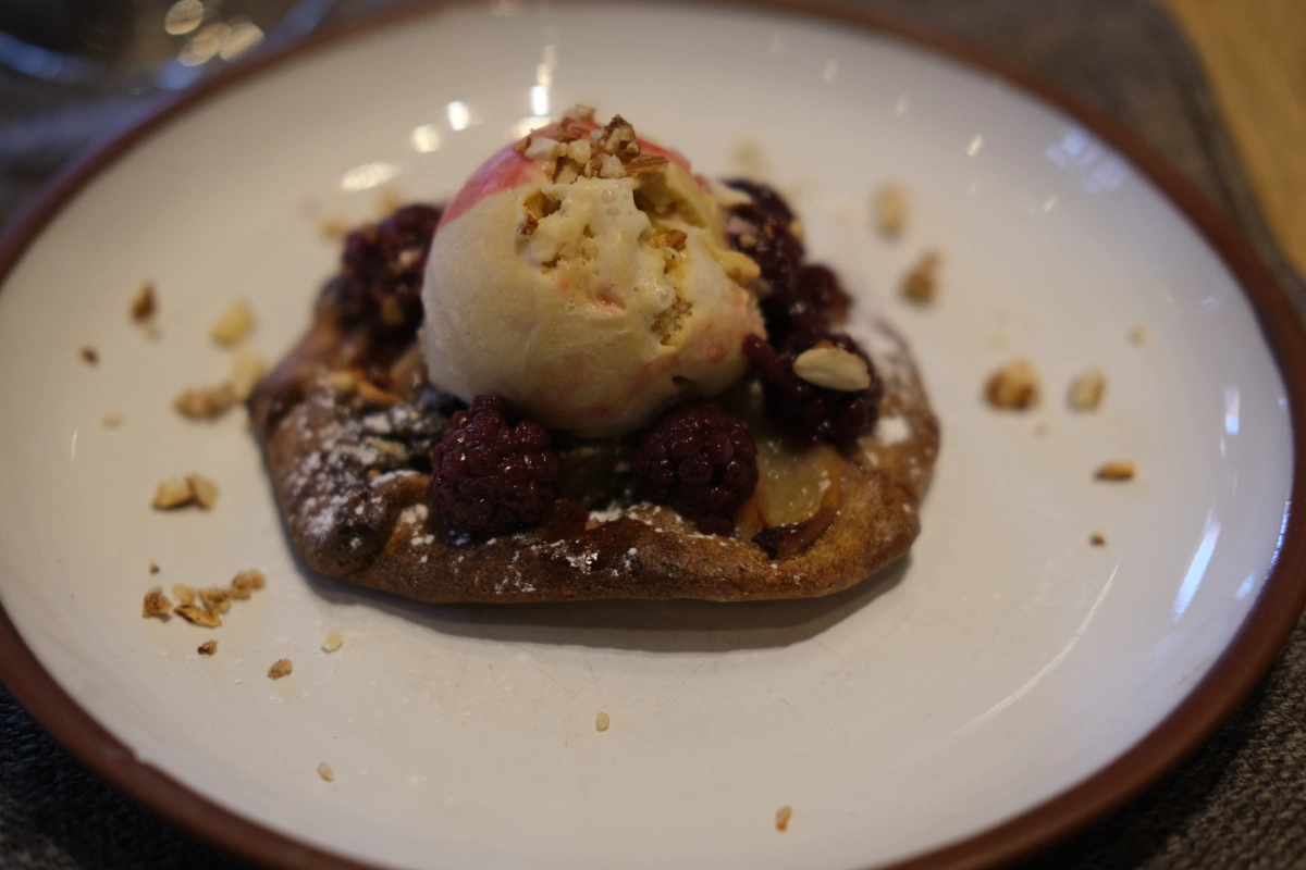 And my  Galette de Fruta to finish off that 2 hour lunch! THE BEST MEAL EVER!