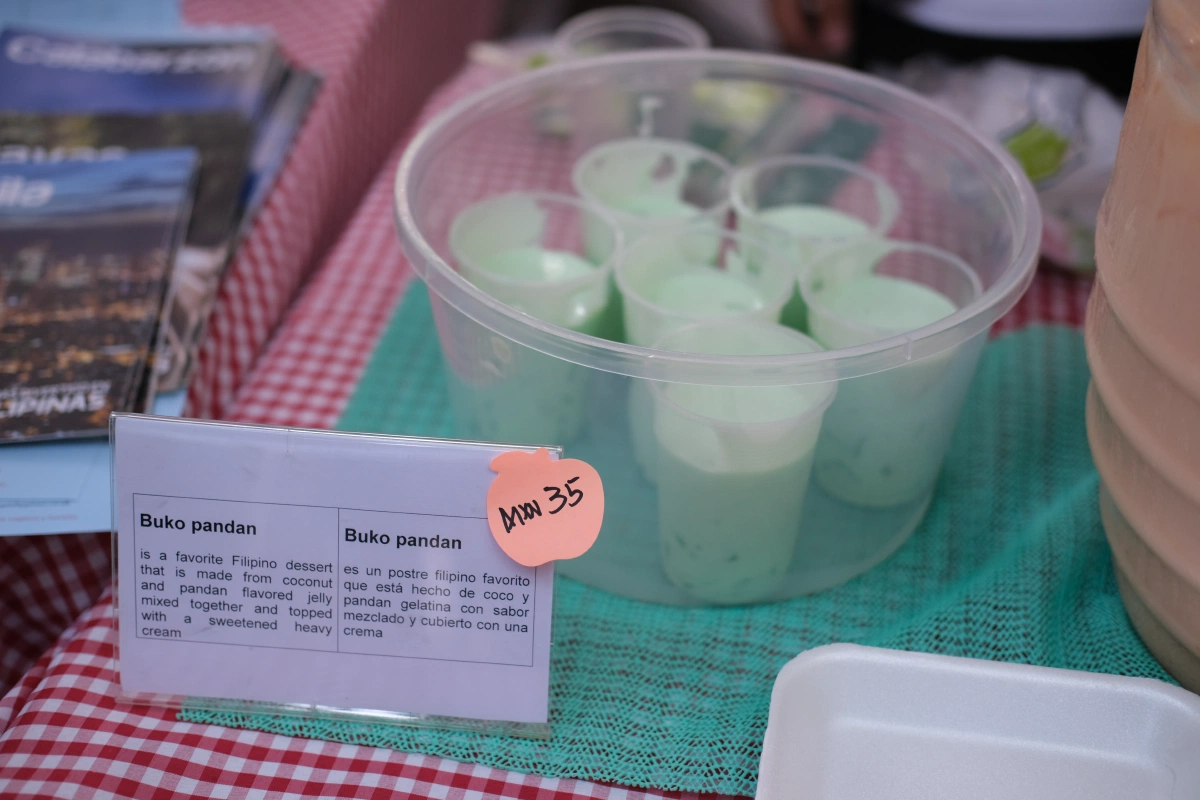 This made me remember Nathaniel's Buko Pandan ice cream! Yum!