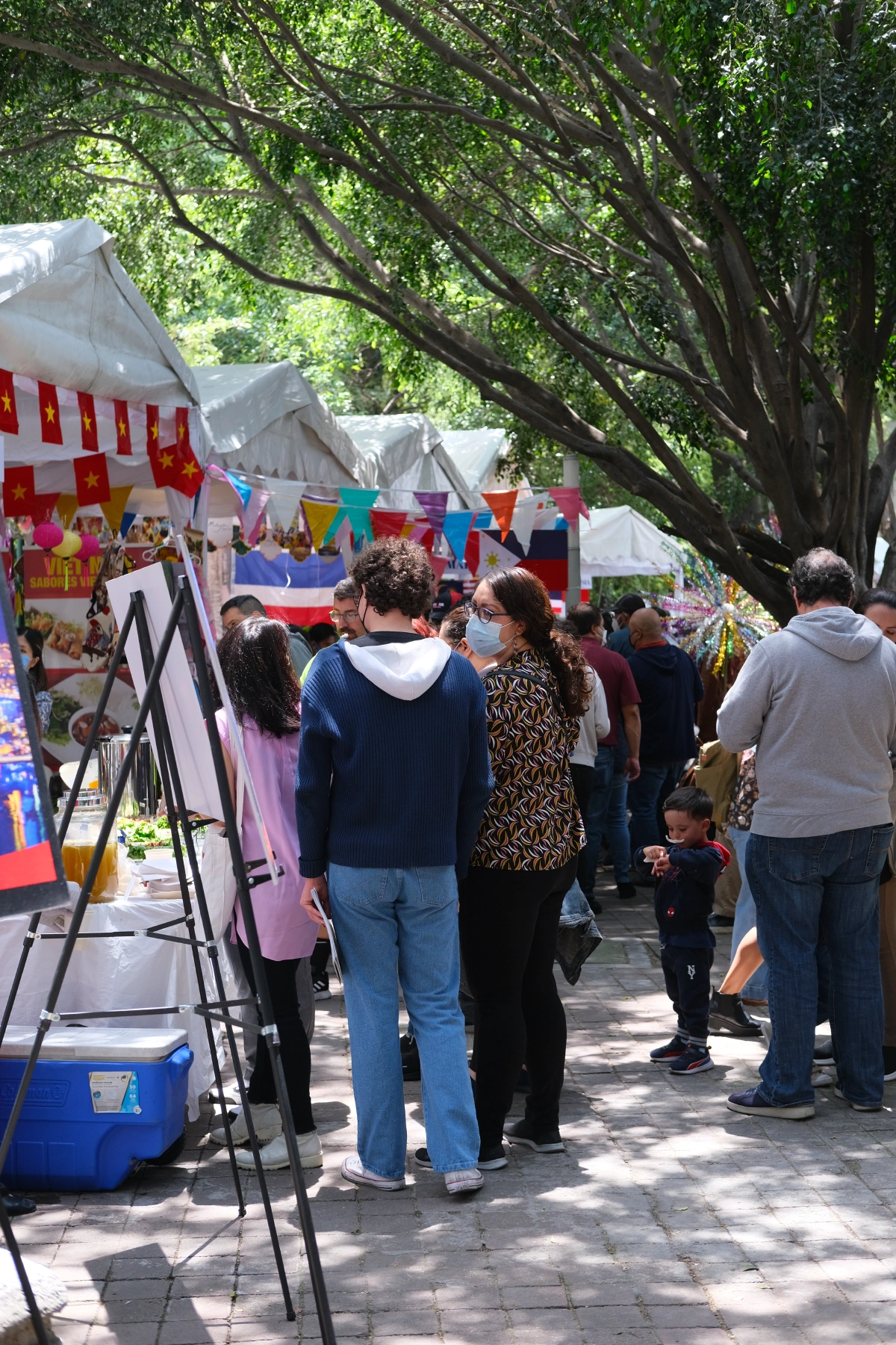 Isn't it very timely that the day after we arrive in Mexico, there's an ASEAN bazaar happening in CDMX...