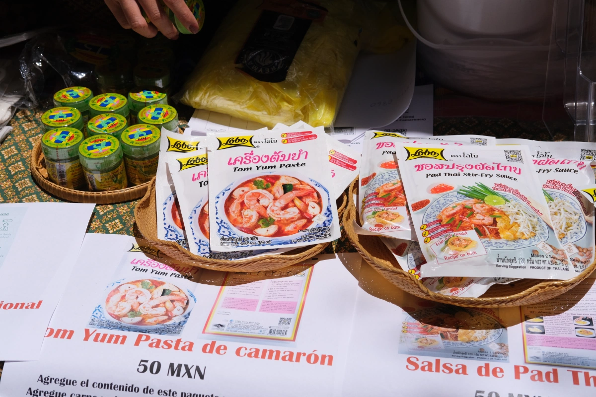 The Thailand booth had a food staples for Tom Yum and Curry!