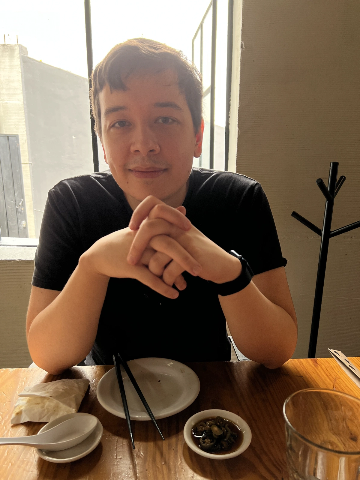 Sometimes we go out to have Asian food!
