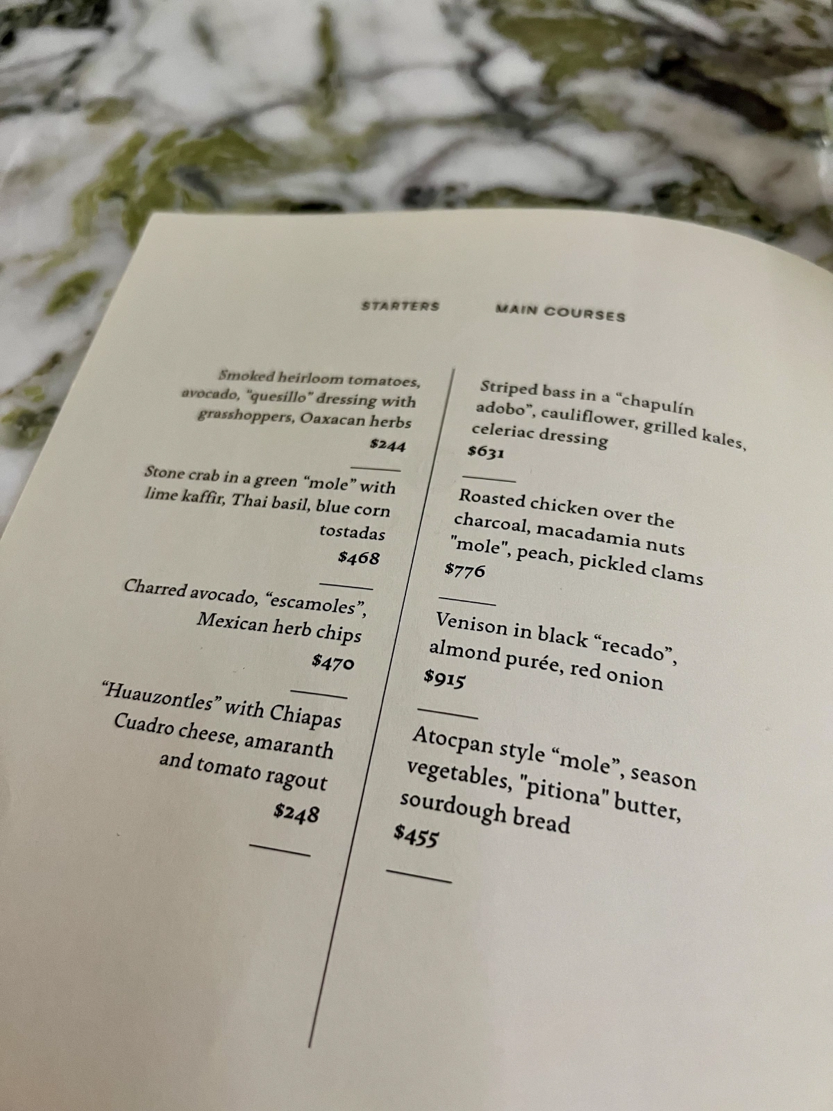 The menu for October 13, 2022.