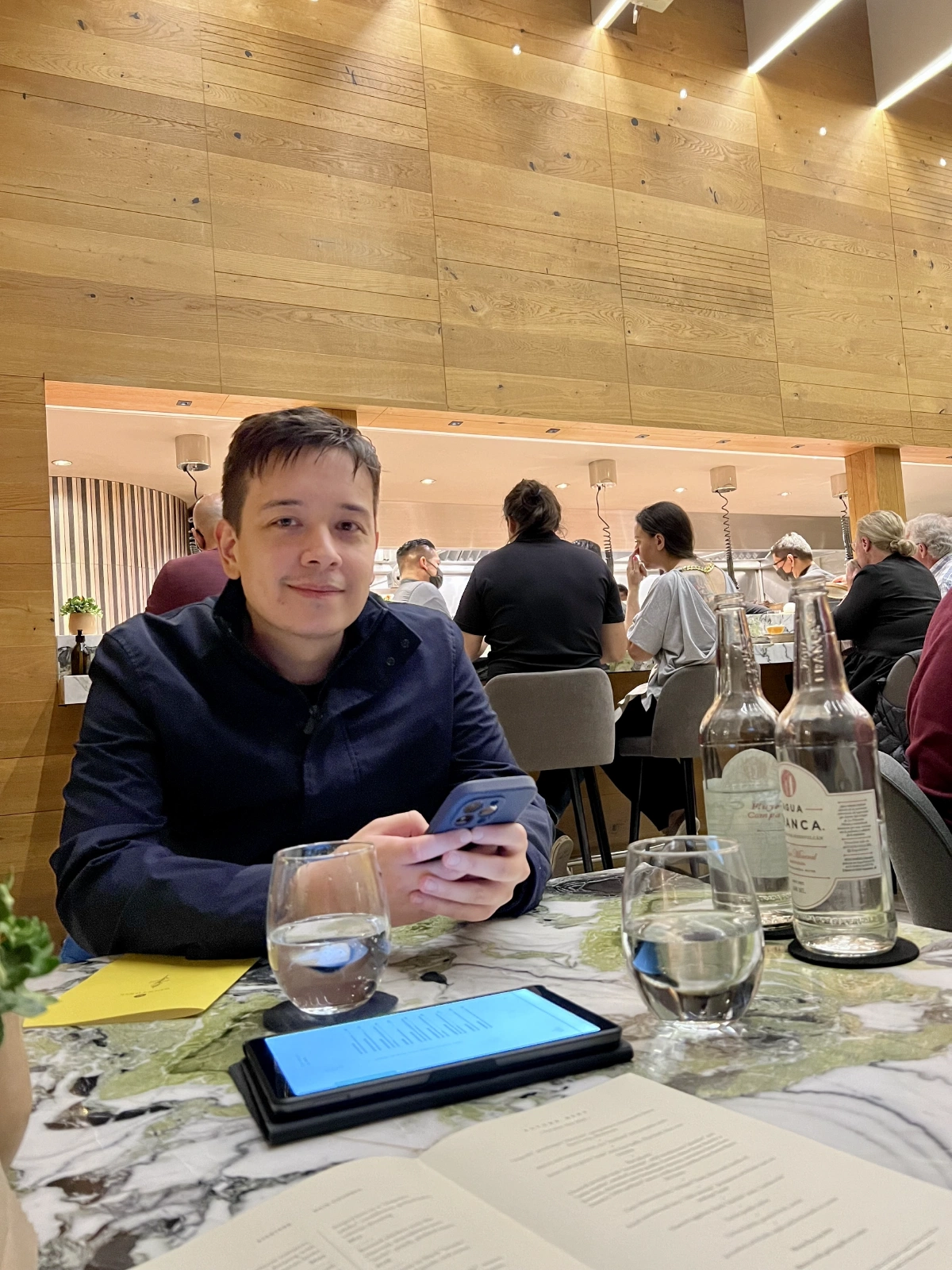 My date, I'm so happy we get to experience these things together!
