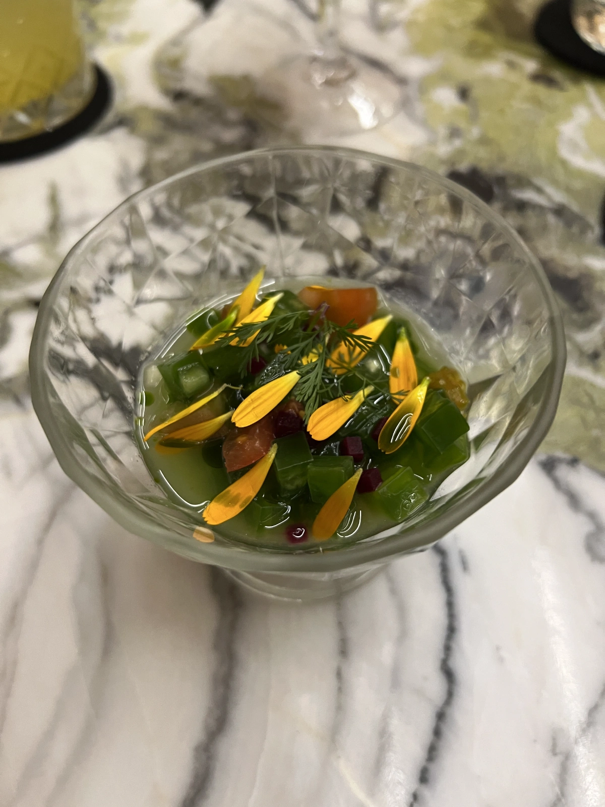 Their ingredients are local to Mexico, and I've never had anything like this. This has cactus.