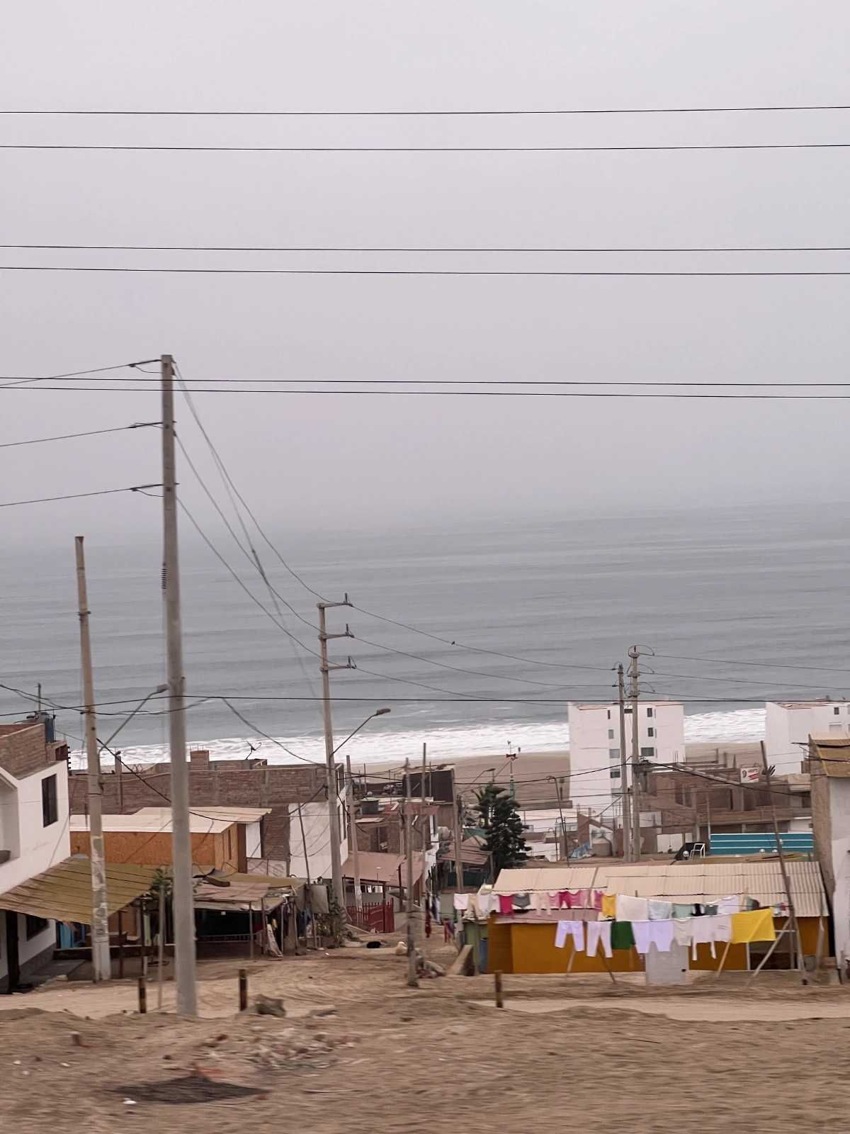 There would be stretches of town as we drove through the coast!