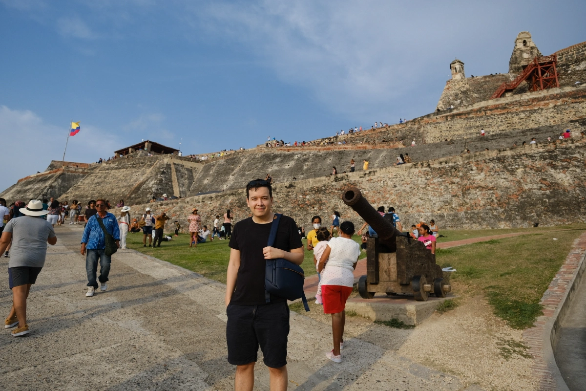 Next stop: The Castillo de San Felipe de Barajas!